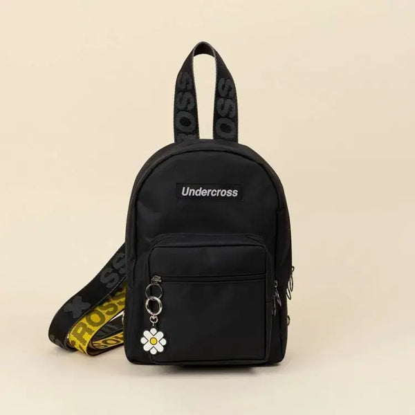 [BUNJANG] Undercross Joy Sling Bag Black Yellow / 언더크로스 조이 슬링백 블랙옐로우