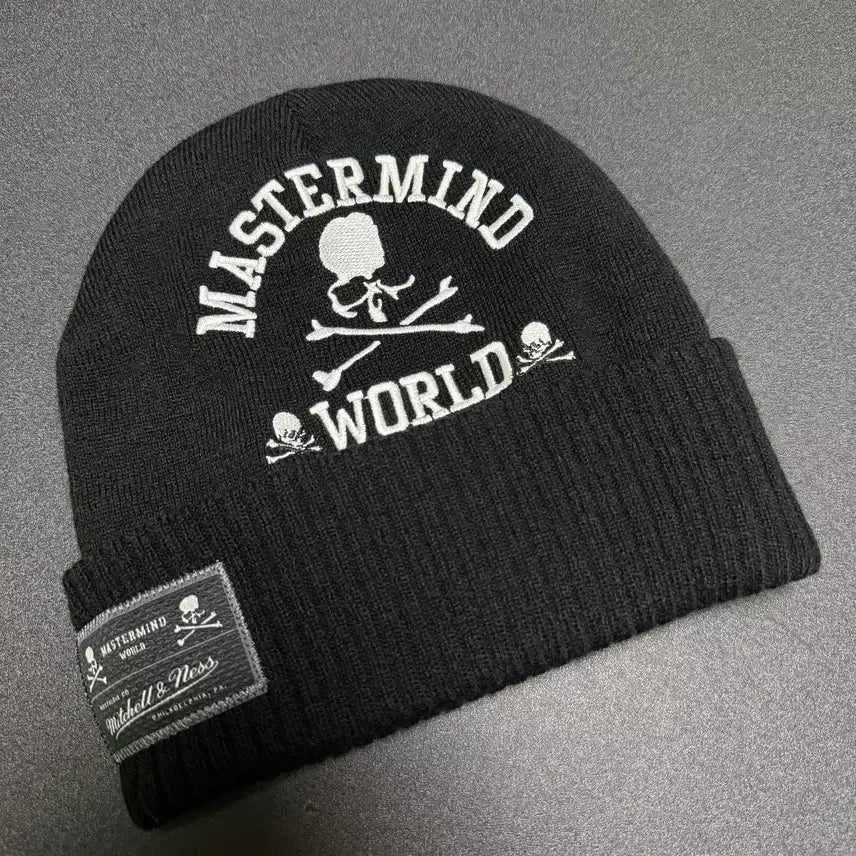 [BUNJANG] Mastermind World Collaboration Beanie Black / 마스터마인드 Mastermind World 콜라보 비니 판매 블랙