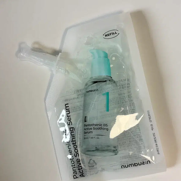 [BUNJANG] Numz in Pantothenic Acid B5 Active Soothing Serum Refill 50ml / 넘버즈인 1번 판토텐산 B5 액티브 수딩 세럼 리필 50ml