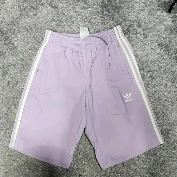 [BUNJANG] Adidas 3-Stripes Woven Swim Shorts Lavender Purple / 아디다스 반바지 3st 우븐 스웜 쇼츠 라벤더 퍼플 m