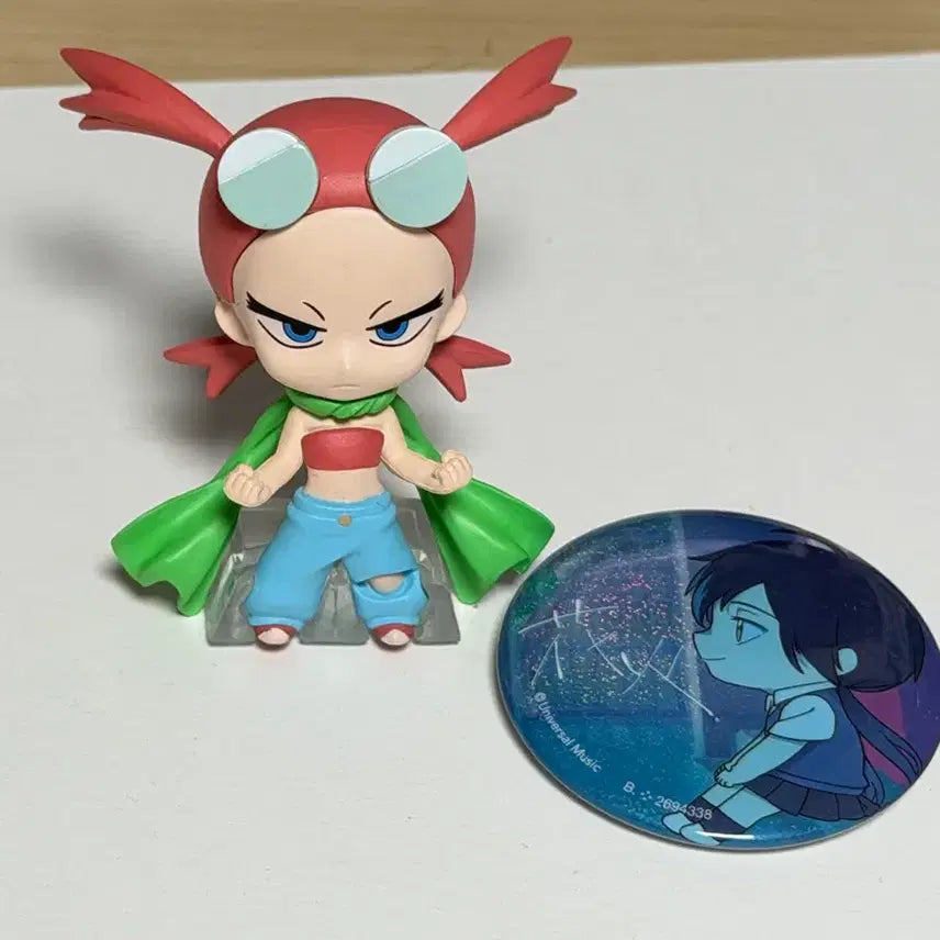 [BUNJANG] Ado Asuto Rebellion Figure & Can Badge Bundle Set / Ado 아도 아소토 가챠 리벨리온 피규어, 캔뱃지 일괄