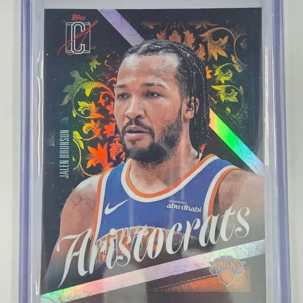 [BUNJANG] Topps 2025-26 Signature Class NBA Jalen Brunson Aristocrats SSP Card / 2025-26 탑스 시그니처 클래스 NBA 제일런 브런슨 (SSP)