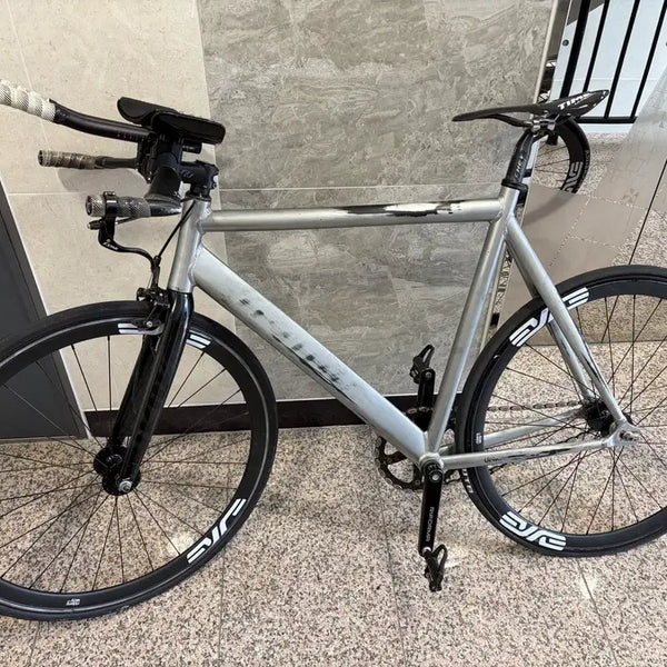 [BUNJANG] Unknown Polishing TT Bar Fixed Gear Bicycle / 픽시판매