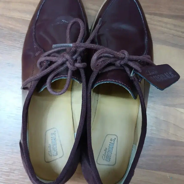 [BUNJANG] Clarks Originals Derby Shoes Burgundy / 클락스 오리지널스 더비슈즈 버건디