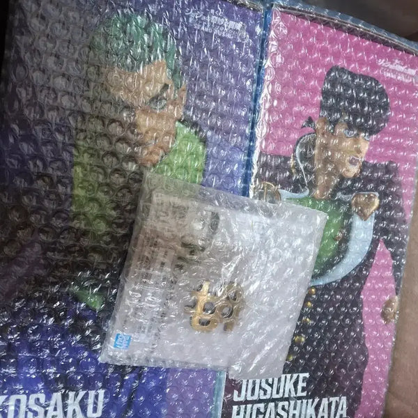 [BUNJANG] JoJo's Bizarre Adventure Ichiban Kuji Josuke & Kira Figure (Sealed) / 미개봉 새상품 A+C 죠죠 제일복권 죠스케 키라 피규어