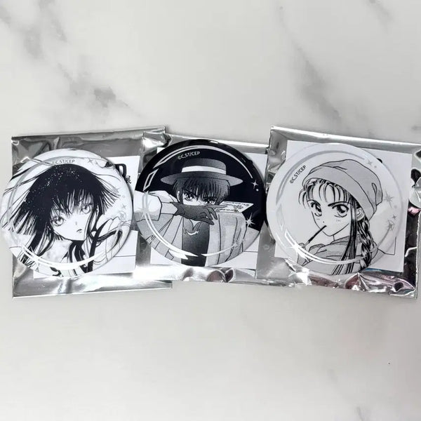 [BUNJANG] CLAMP Exhibition Can Badge Bundle Set / 클램프전 캔뱃지 일괄 세트