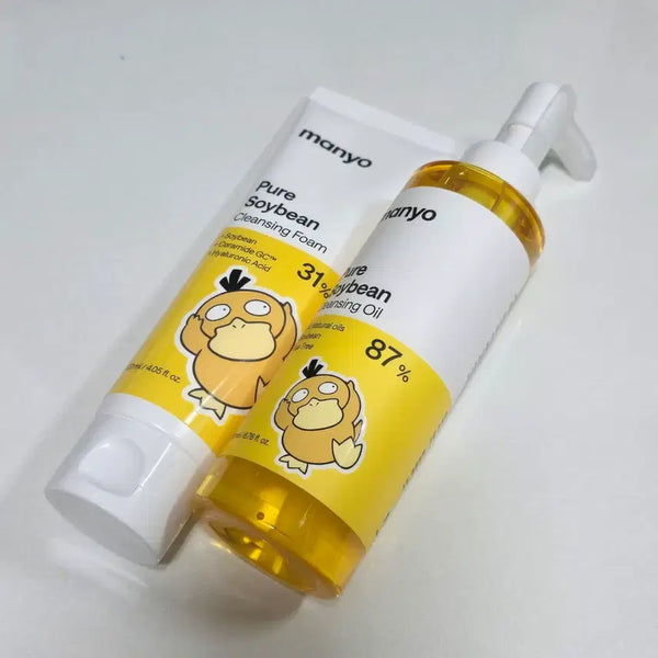 [BUNJANG] Manyo Factory Pokemon Edition Pure Soybean Cleansing Foam & Cleansing Oil Bundle / 새상품)마녀공장 포켓몬 에디션 클렌징폼 클렌징오일
