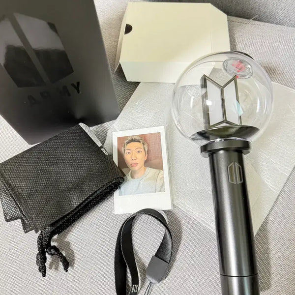 [BUNJANG] BTS Official Light Stick ARMY Bomb Ver. 4 Full Set / 아미밤4 정품 전구성 1회 사용