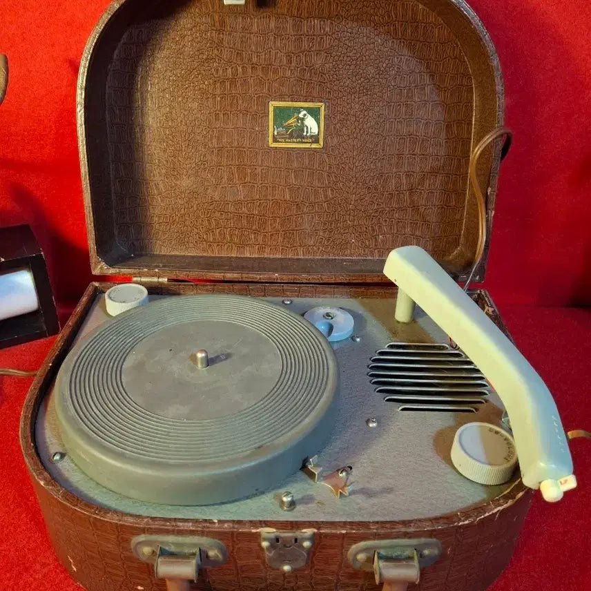 [BUNJANG] Victor 1950s Portable Record Player / 빅터 50년대 휴대용 전축