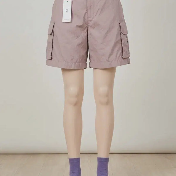 [BUNJANG] TOPTEN Women's Cargo Banding Shorts (Pink, Size S) / 택정가39,900원 TOPTEN 탑텐 여성 카고 밴딩 반바지 S사이즈