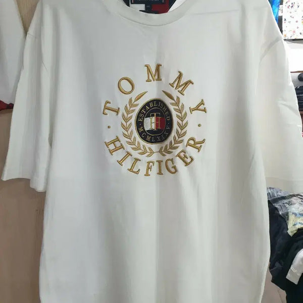[BUNJANG] Tommy Hilfiger Logo T-Shirt 2XL / 무배)타미 로고 티셔츠 2XL