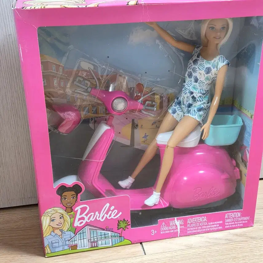 [BUNJANG] Barbie and the Pink Scooter Doll / 마텔 - 바비와 핑크 스쿠터 인형