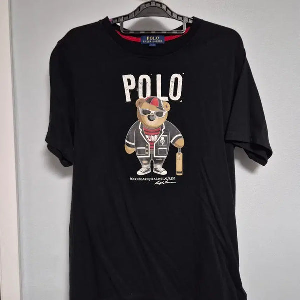 [BUNJANG] Polo Ralph Lauren Polo Bear Short Sleeve T-Shirt Black / 폴로 랄프로렌 베어 반팔티 블랙