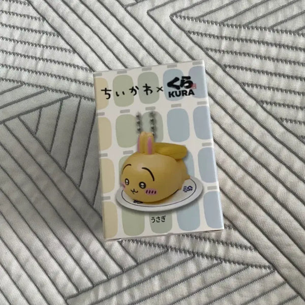 [BUNJANG] Chiikawa x Sushi x Monmon - Collaboration Charm (Sealed) / 치이카와 스시 키링 먼작귀 모몽가 키링 치이카와 쿠라 콜라보 (미개봉)
