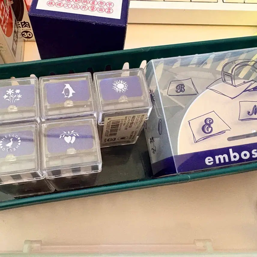 [BUNJANG] Midori Embosser with 5 Cartridges / 미도리 엠보서 embosser