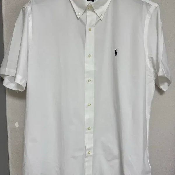 [BUNJANG] Polo Ralph Lauren Custom Fit Short Sleeve Poplin Shirt / 폴로 랄프 로렌 커스텀핏 숏슬리브 포플린 셔츠