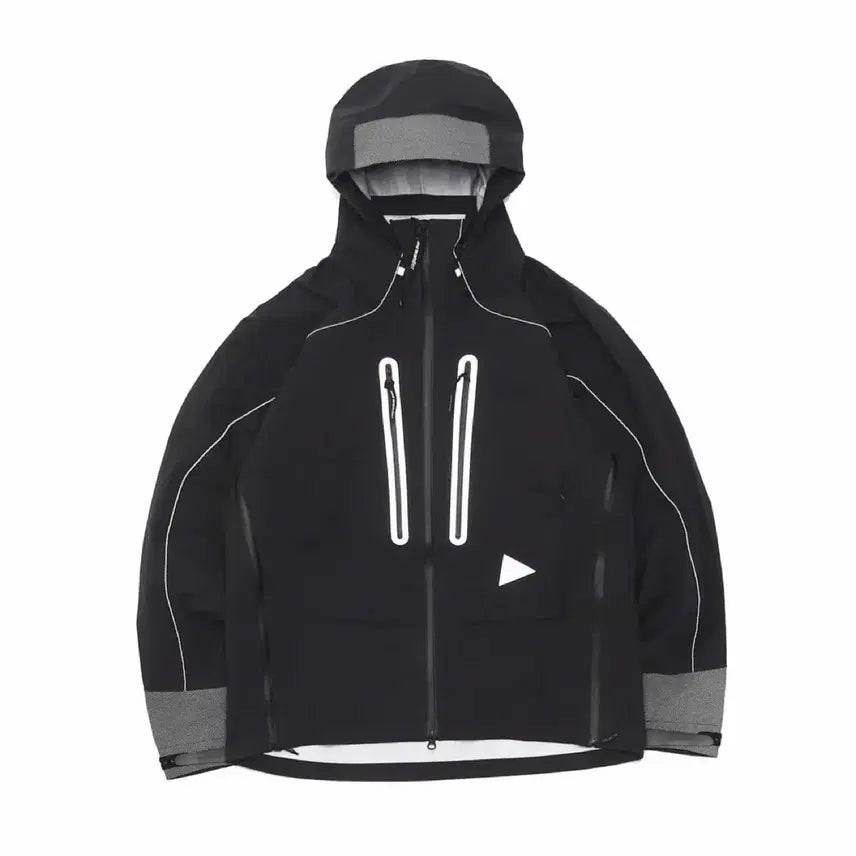 [BUNJANG] And Wander Pertex Shield Rain Jacket Black / 택달린 새상품) 앤드원더 퍼텍스 쉴드 레인 자켓 블랙