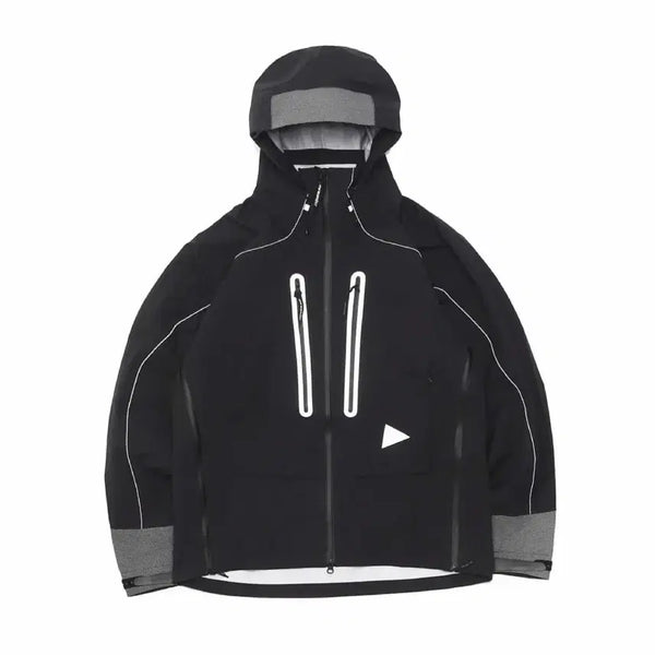 [BUNJANG] And Wander Pertex Shield Rain Jacket Black / 택달린 새상품) 앤드원더 퍼텍스 쉴드 레인 자켓 블랙