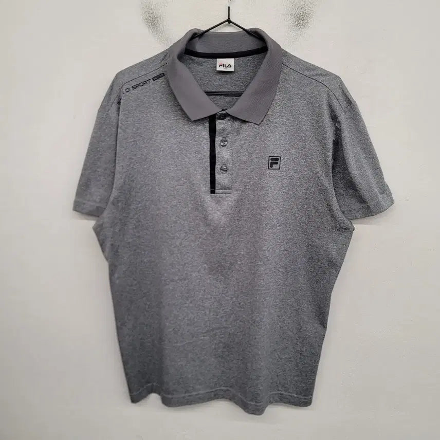 [BUNJANG] FILA Functional Collar T-Shirt (L-XL) / [100~105/L~XL] 휠라 반팔 기능성 카라티