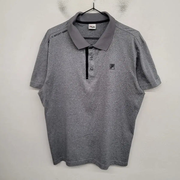 [BUNJANG] FILA Functional Collar T-Shirt (L-XL) / [100~105/L~XL] 휠라 반팔 기능성 카라티