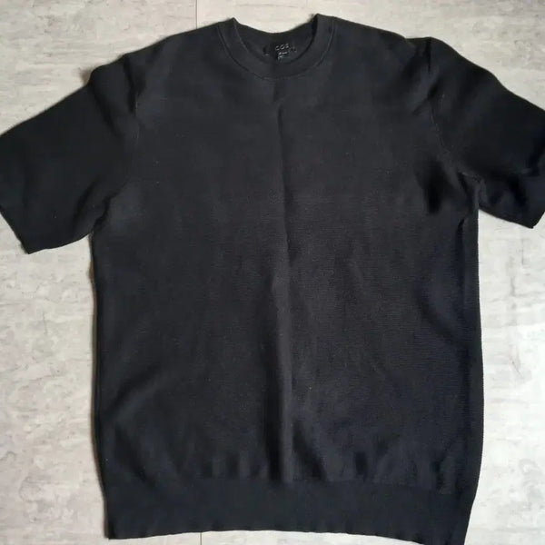 [BUNJANG] COS Short Sleeve Knit Black / COS 반팔 니트 블랙