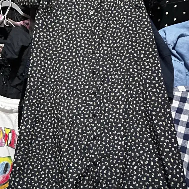 [BUNJANG] Dunst Floral Long Dress S / 던스트 플라워 롱 원피스 S