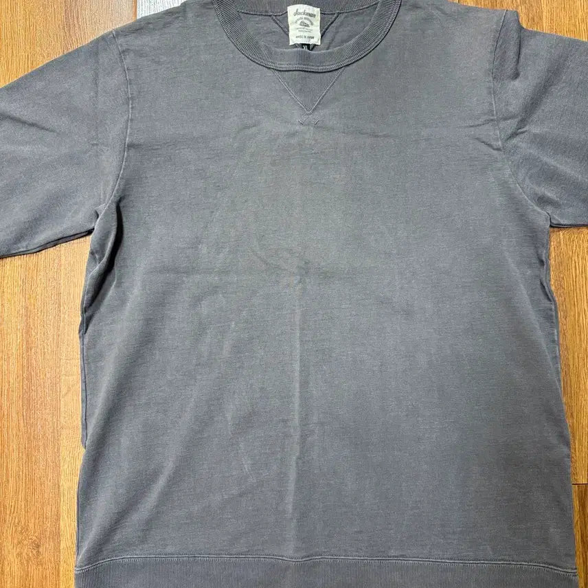 [BUNJANG]  Jackman Charcoal Black Vintage T-Shirt / 잭맨 티셔츠 차콜블랙