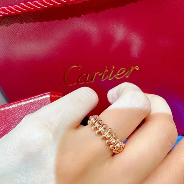 [BUNJANG] Cartier Clash de Cartier 18K Rose Gold Ring Size 16 / 클라쉬 드 까르띠에 18K 로즈골드 여성 반지 16사이즈