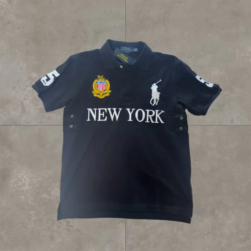 [BUNJANG] Polo Chief Keef New York T-Shirt / 폴로 치프키프 뉴욕 카라티