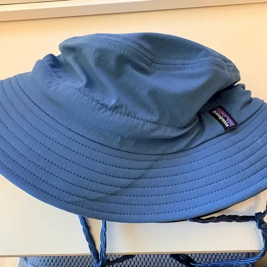 [BUNJANG] Patagonia Blue Surf Brim Hat / 파타고니아 버킷햇 블루 서프 브리머