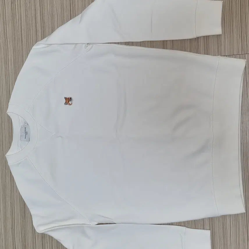 [BUNJANG] Maison Kitsuné Fox Head Sweatshirt White M / 메종키츠네 폭스헤드 맨투맨 화이트 M