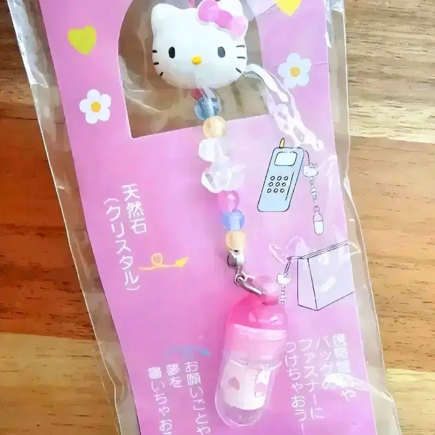 [BUNJANG] Pill Kitty Strap, Letter Kitty Charm, Message Kitty Strap / 알약 키티 스트랩, 편지 키티 키링, 메세지 키티 스트랩