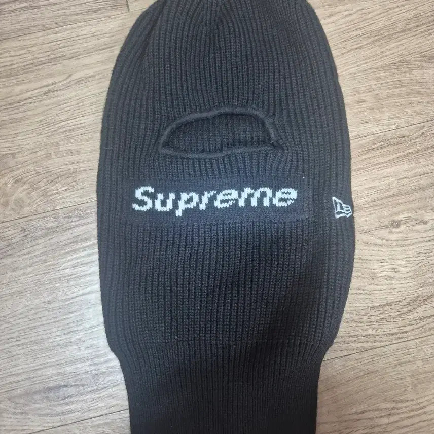 [BUNJANG] Supreme New Era Box Logo Balaclava Black FW22 / 슈프림 뉴에라 박스로고 바라클라바 블랙 22FW