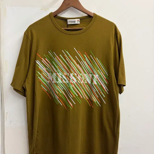 [BUNJANG] Missoni Sport Short Sleeve T-Shirt / N193. 미쏘니 스포츠 반팔티 새상품