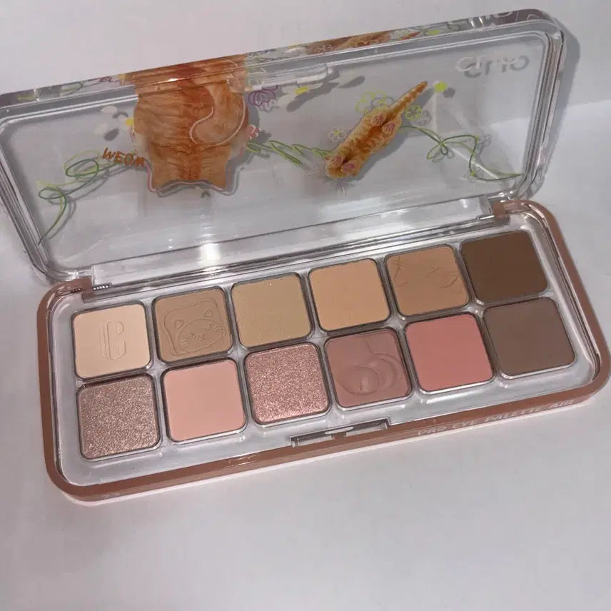 [BUNJANG] Clio Pro Eye Palette Air 23 Baby Milk Nyang Nyang / 클리오 프로 아이 팔레트 에어 23 베이비 밀크 냥냥