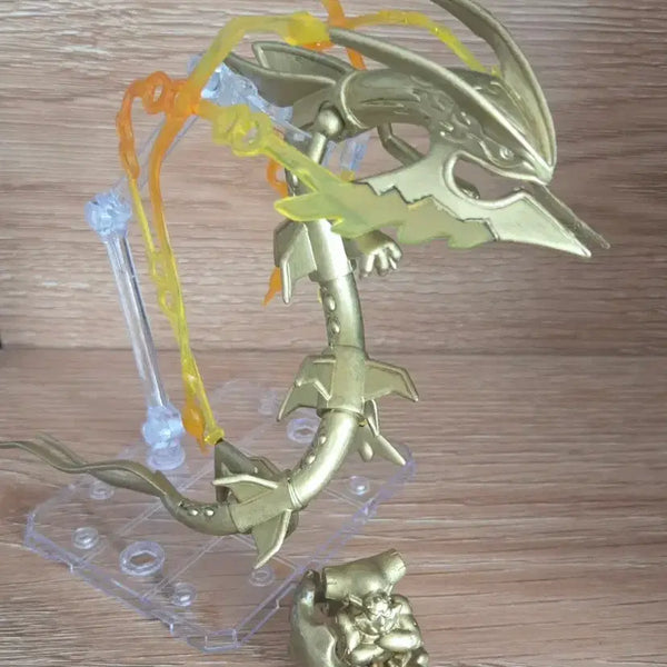 [BUNJANG] Gold Mega Rayquaza MonColle Figure / 골드 메가레쿠쟈 몬콜레 피규어
