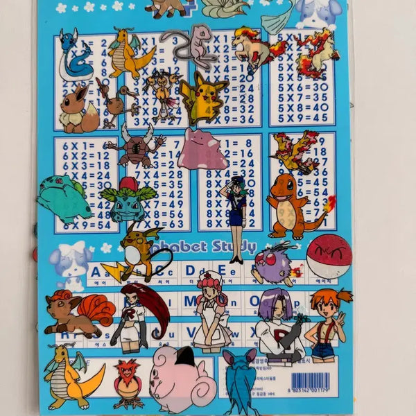 [BUNJANG] Vintage Shani Pokemon Stickers Bundle Set (1999-2001) / [고전]샤니 포켓몬 띠부씰 구버전 1999-2001년 일괄