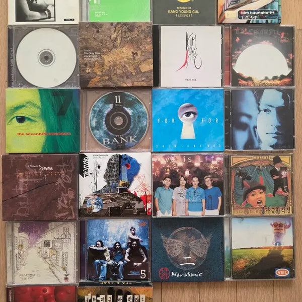 [BUNJANG] Korean Rock & Ballad CDs Bundle Set / 대한민국 가요 락 앨범 (강산에 김종서 김경호 윤도현 신승우  삐삐밴드)