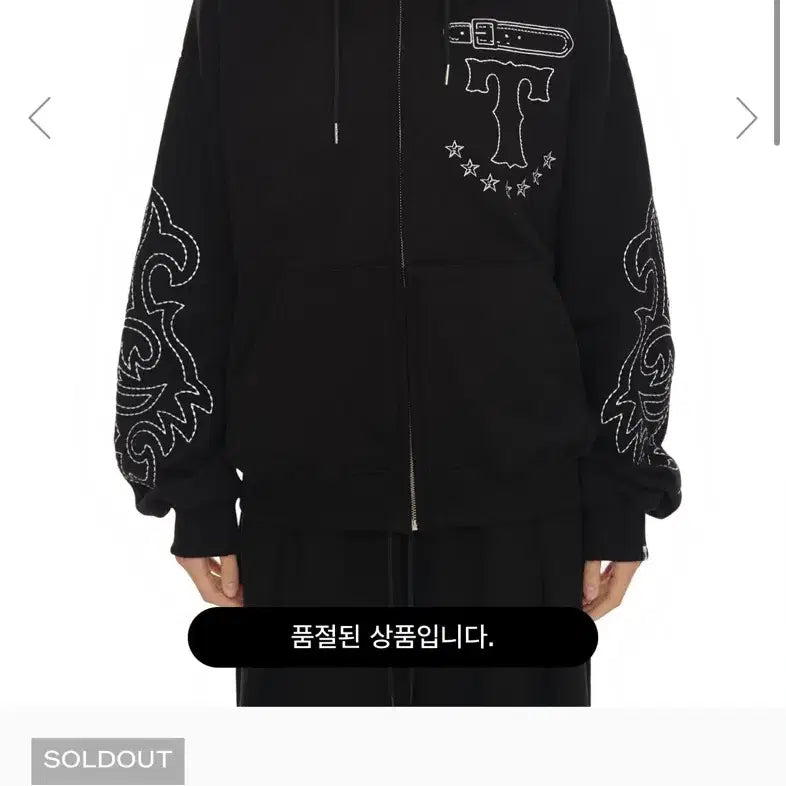 [BUNJANG] TOOMUCHTAX Stitch Hooded Zip-Up Jacket / TOOMUCHTAX 스티치 후드집업