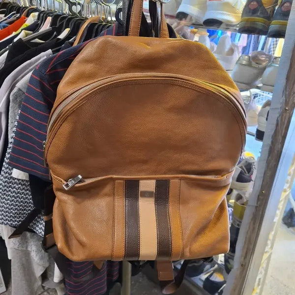 [BUNJANG] Louis Quatorze Leather Backpack / 루이까또즈 가죽배낭