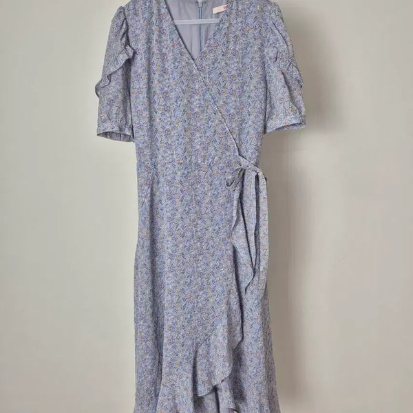 [BUNJANG] SOUP 22SS Floral Wrap Dress / 22SS SOUP 플로럴 랩 원피스