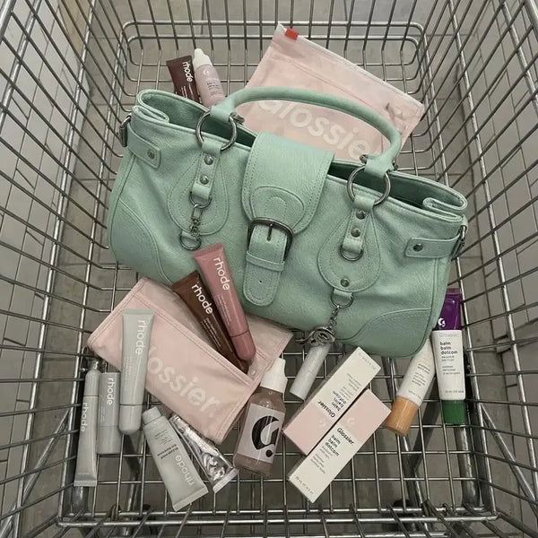 [BUNJANG] Dimanche Shoulder Bag Mint / dimanche 디망쉬 숄더백 민트