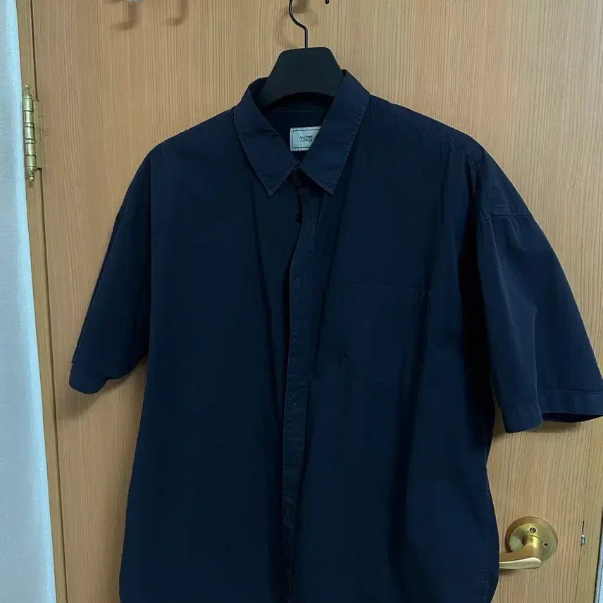[BUNJANG] Another Office Hughes Garment Shirt Indigo / 1) 어나더오피스 휴즈 가먼트 셔츠 인디고 팝니다