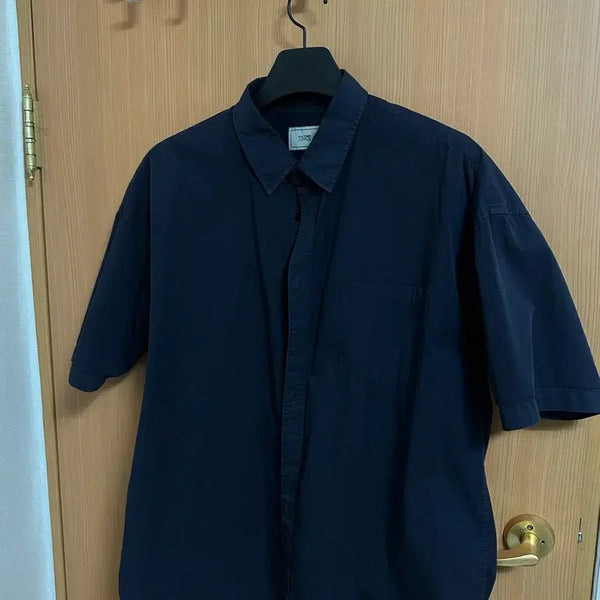[BUNJANG] Another Office Hughes Garment Shirt Indigo / 1) 어나더오피스 휴즈 가먼트 셔츠 인디고 팝니다