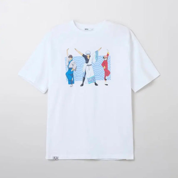 [BUNJANG] Gintama SPAO Solvers Short Sleeve T-Shirt / 은혼 스파오 해결사 반팔 판매