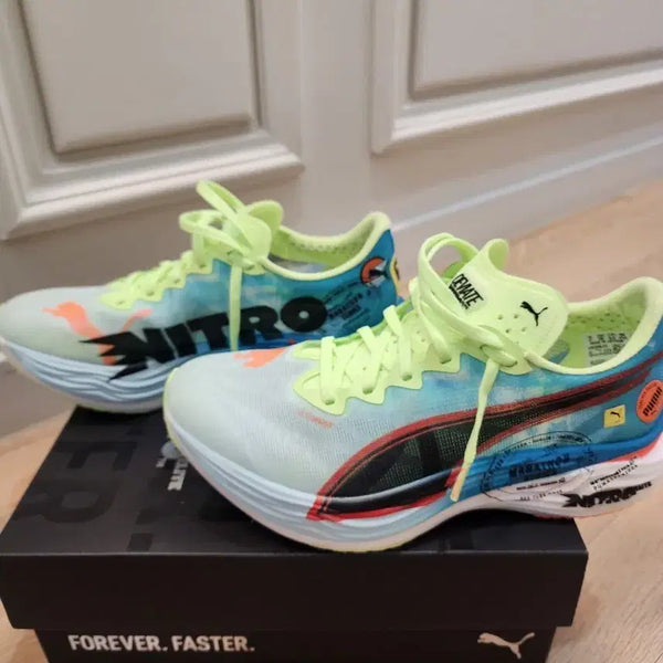 [BUNJANG] Puma Deviate Nitro Elite 3 Running Shoes / 디비에이트 나이트로 엘리트3(디나엘3)250 새상품