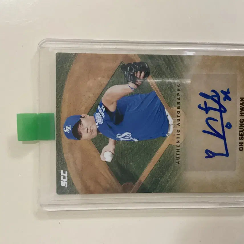 [BUNJANG] Seung Hwan Oh Signed Autograph Card 2026 KBO / 2026 KBO 오토 친필 싸인 카드 오승환 카드