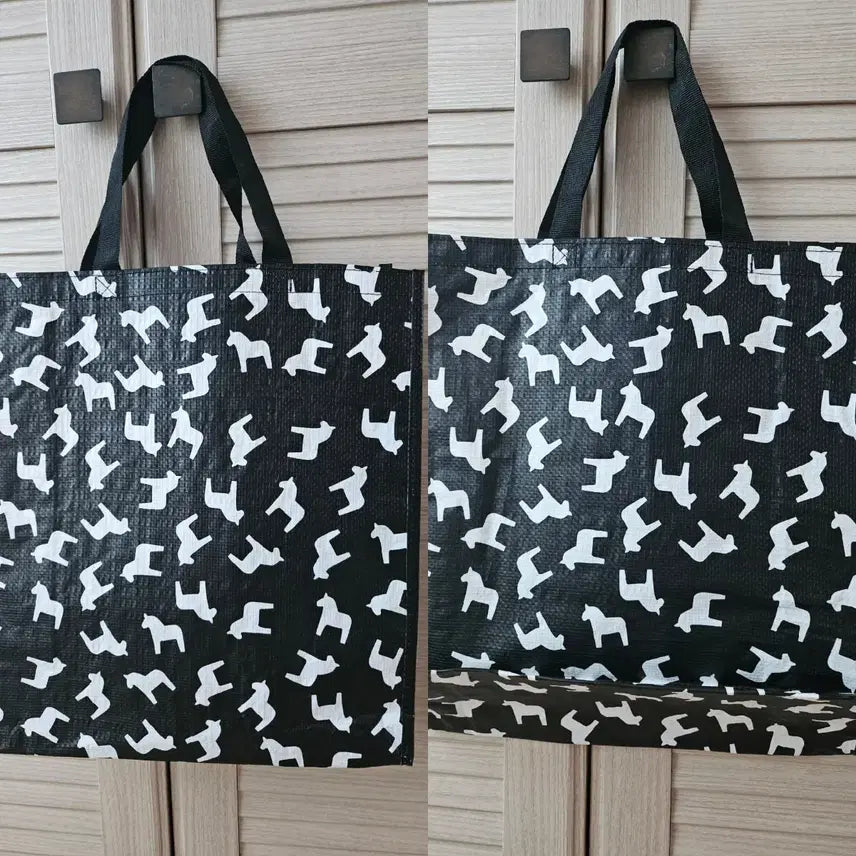 [BUNJANG] IKEA HÄSTHAGE Reusable Bag / Tarpaulin Bag (Set of 2) / (새상품)이케아 헤스타게 리유저블 가방/타포린백