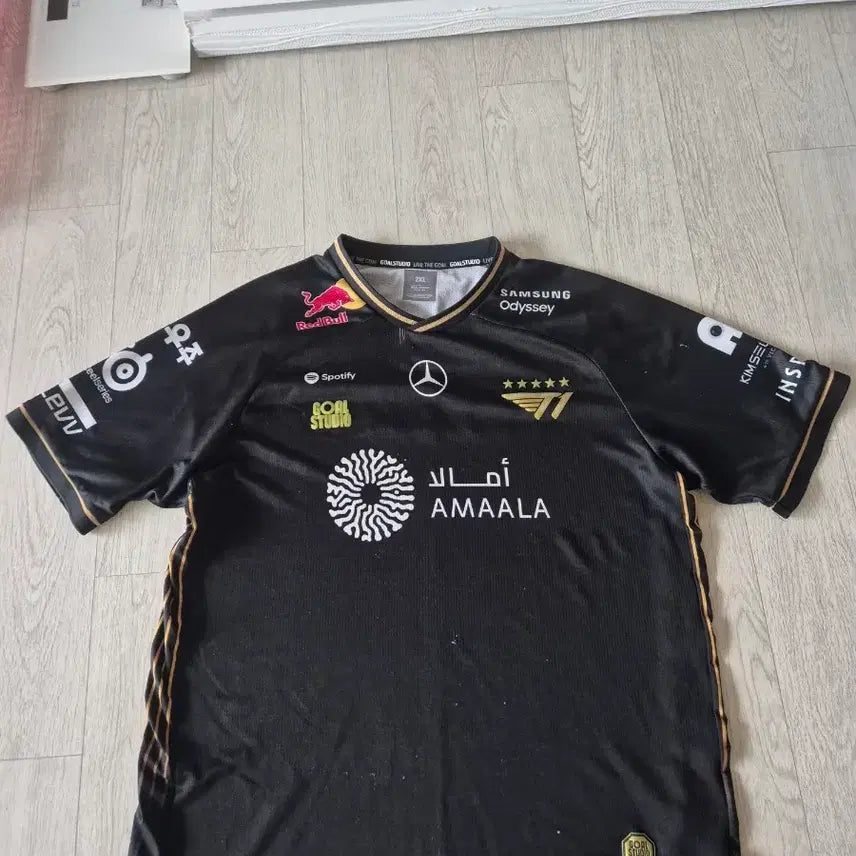 [BUNJANG] T1 2025 Worlds Jersey Faker Marking 2XL / 티원 T1 2025 월즈 유니폼 저지 케리아마킹 2XL