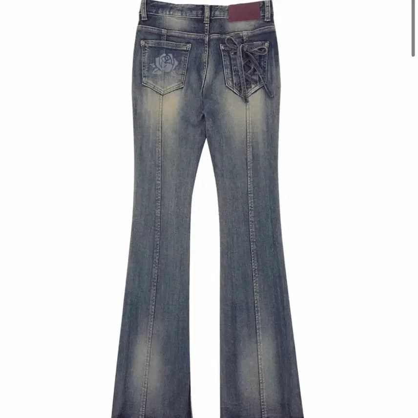 [BUNJANG] DARLING YOUARE BAD Rose Bootcut Denim Jeans / DARLING YOUARE BAD 달링유어배드 로즈 부츠컷 데님